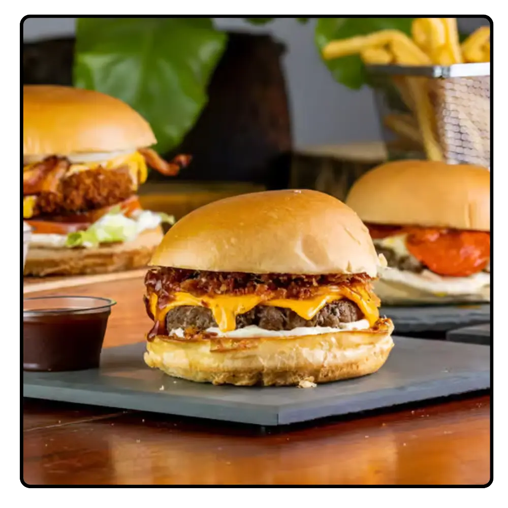 Burger Shop & More food gallery – fresh burgers, fries, and shakes